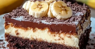 Blech-Bananenkuchen – saftiger Kuchen mit Bananen auf einem Blech gebacken