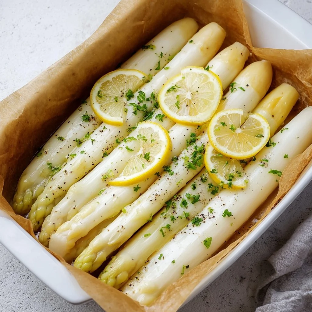 Der leckerste Spargel aus dem Ofen