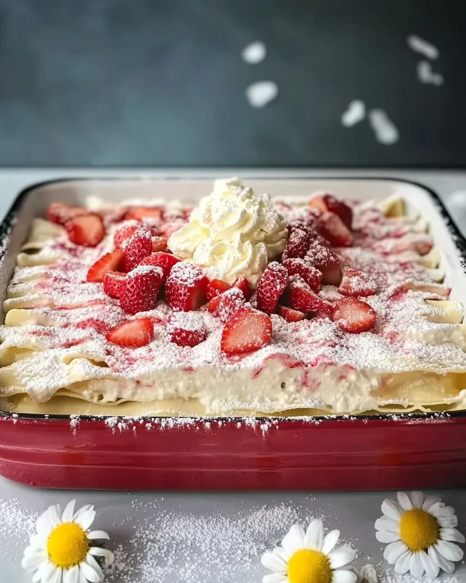 Erdbeer-Lasagne