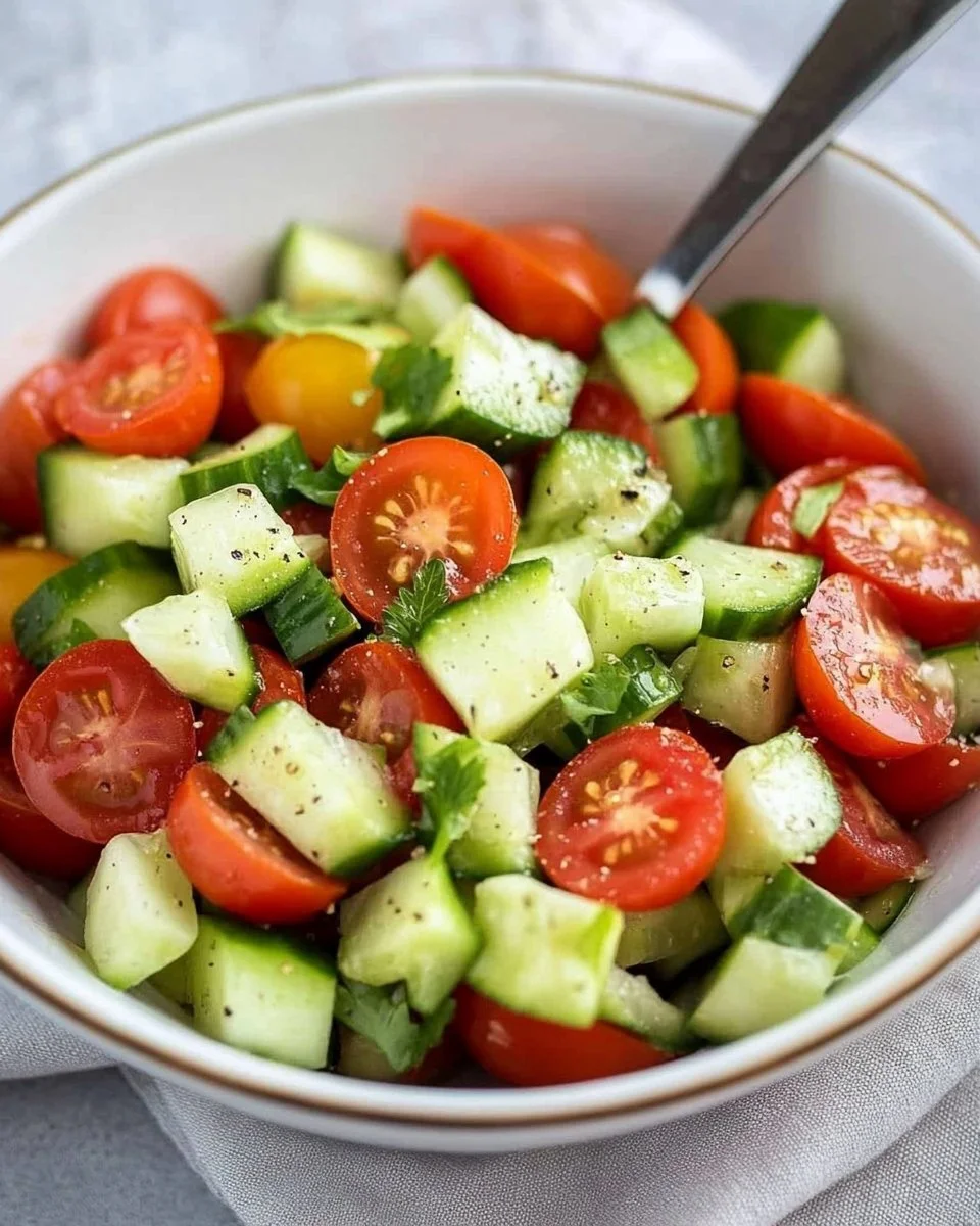 Gurken Tomaten Salat