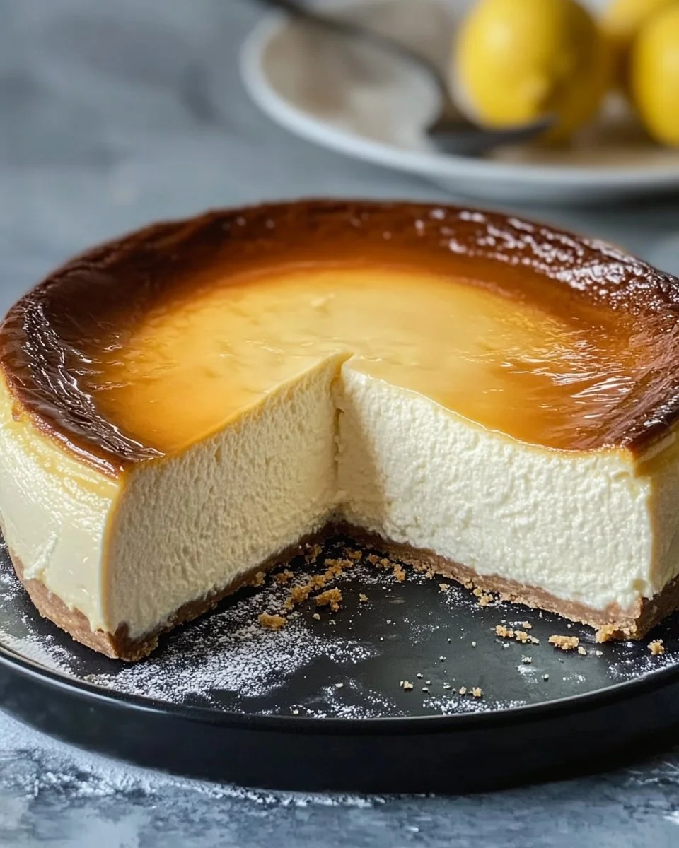 Käsekuchen ohne Boden