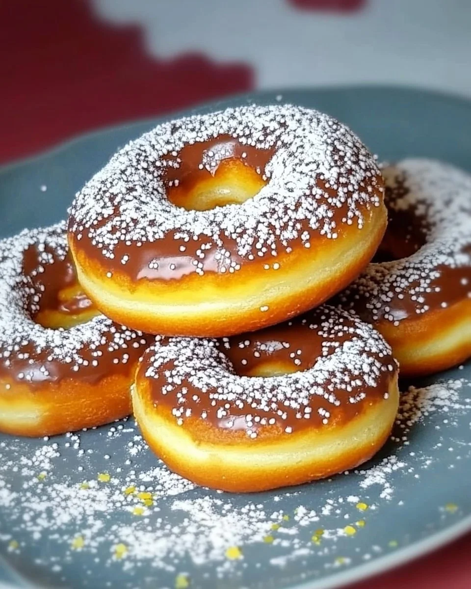 Mini Zitronen-Donuts