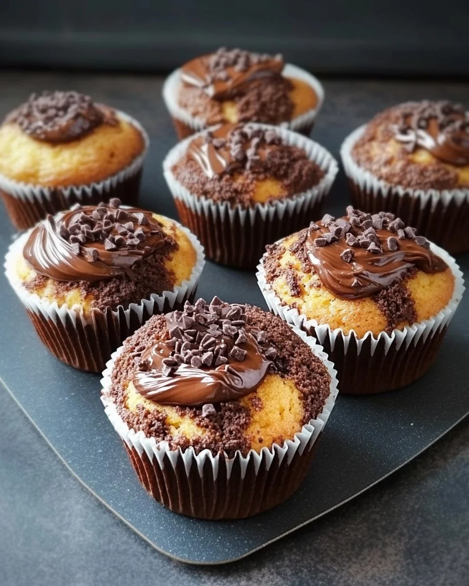 Nutella-Muffins