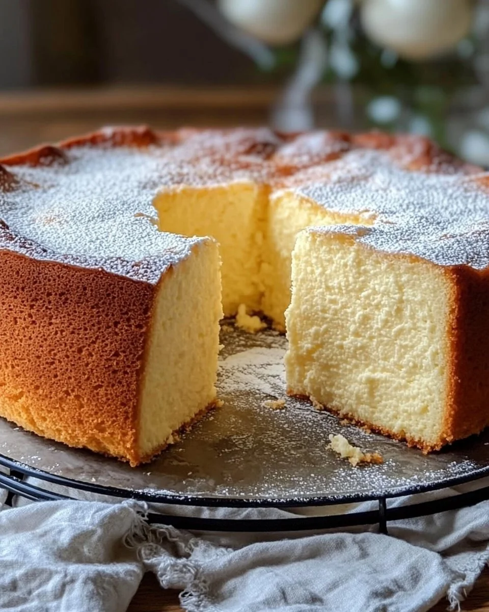 Zarter Quark-Rührkuchen auf einem Teller, perfekt für jede Kaffeetafel.