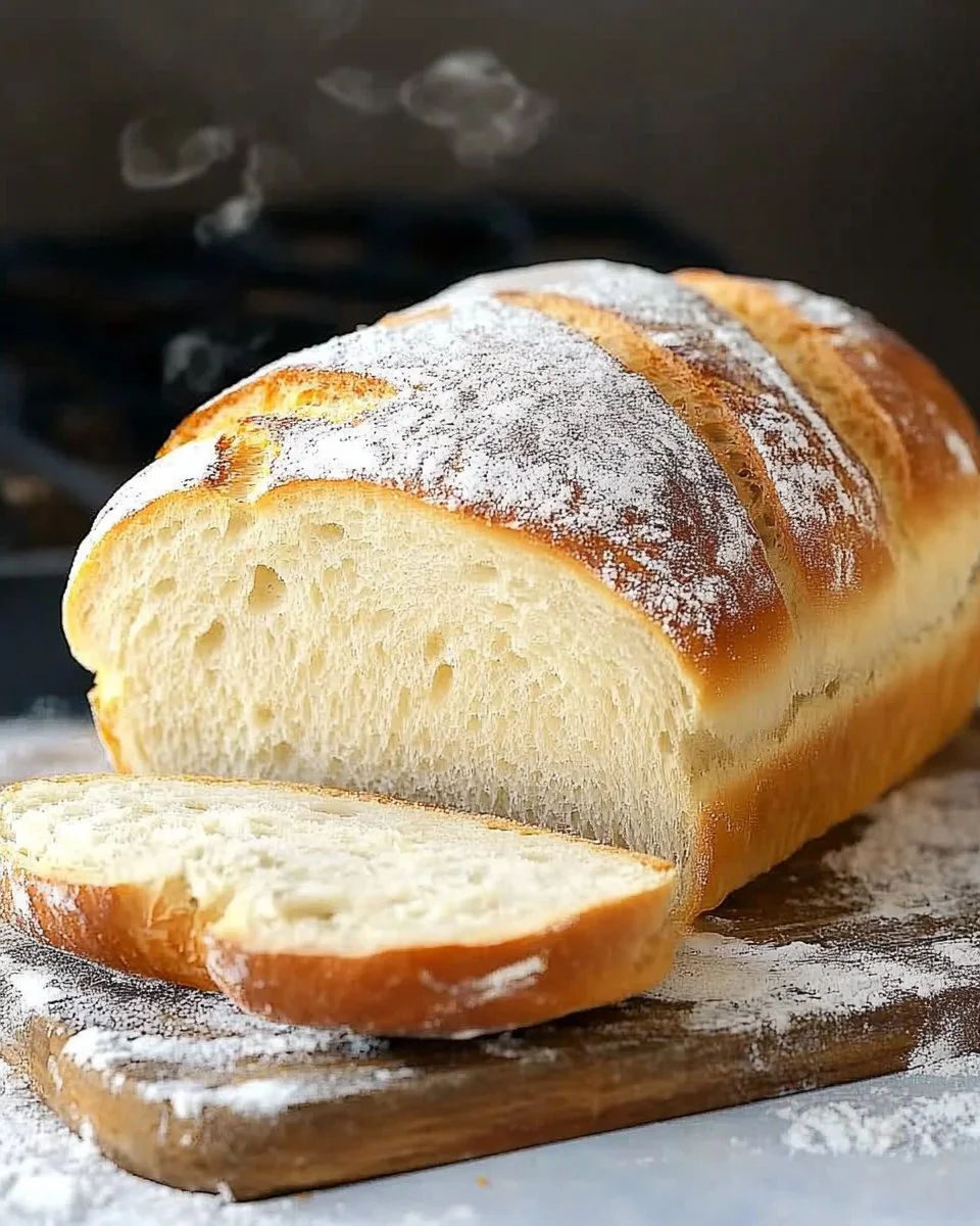 Frisches und knuspriges Sandwichbrot zum Belegen mit verschiedenen Zutaten.