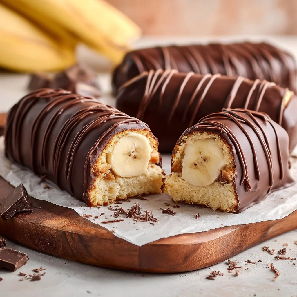 Schokobananen wie vom Bäcker