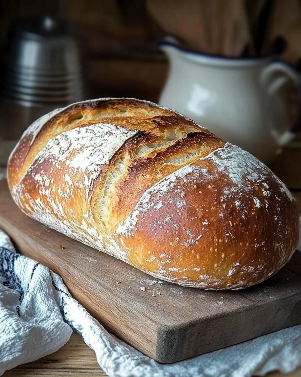 Superzartes Brot mit 4 Zutaten