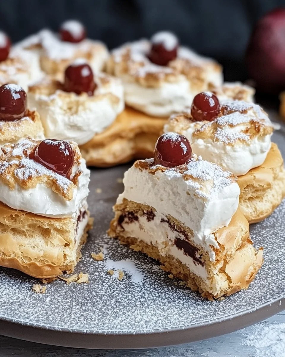 Windbeuteltorte ohne backen