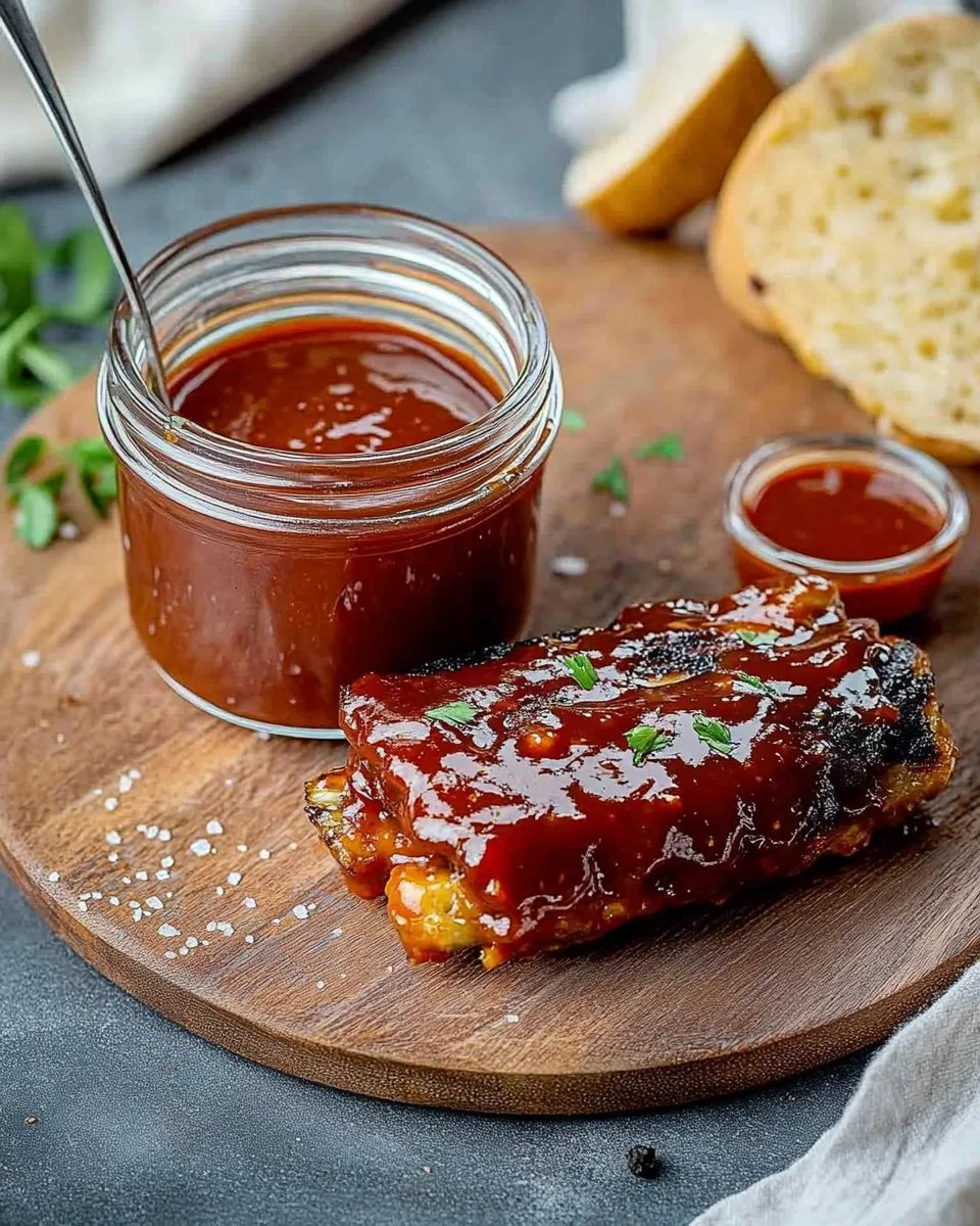 Amerikanische Bulls Eye Grillsoße