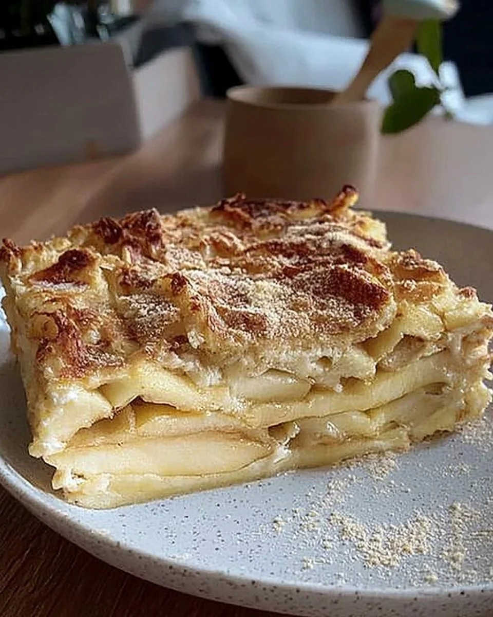 Apfel-Lasagne