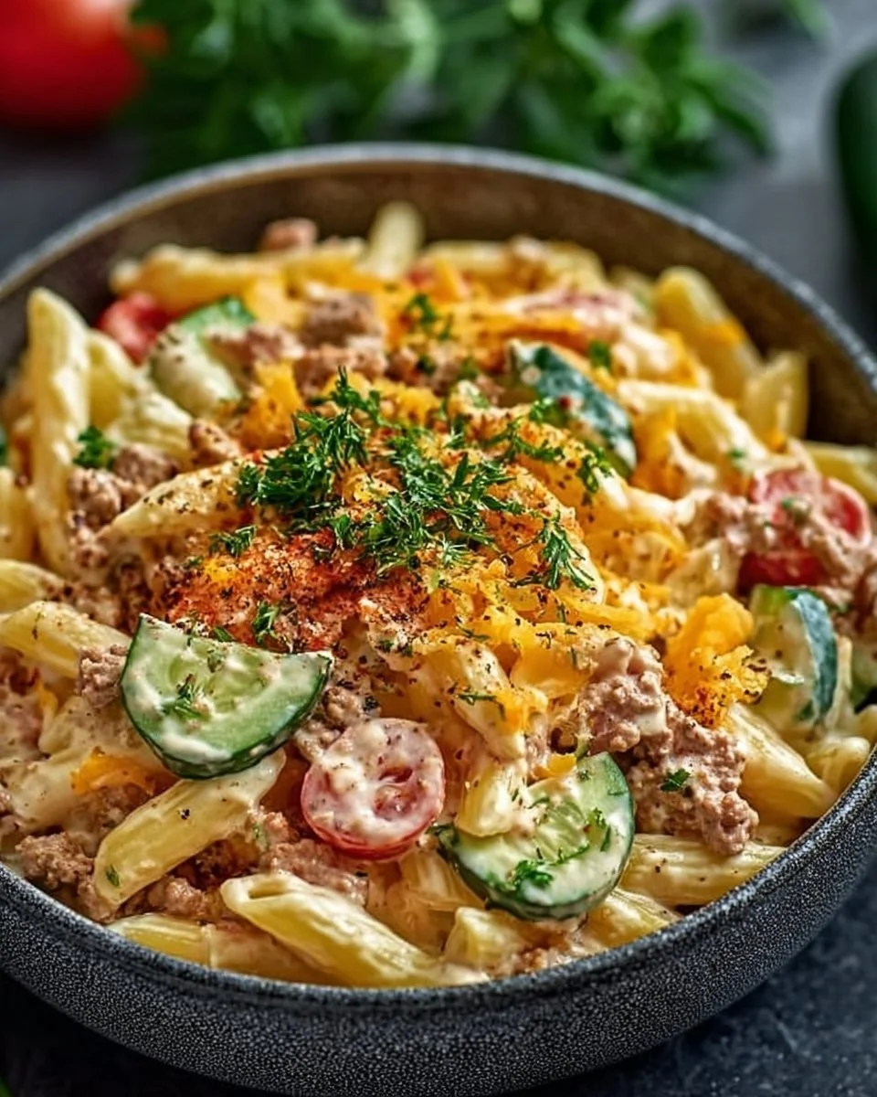 Big Mac Nudelsalat
