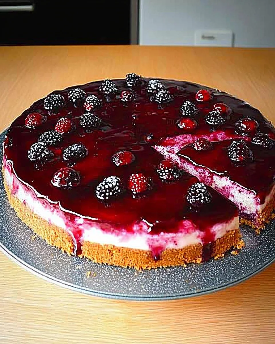 Brombeer Haselnuss Kuchen