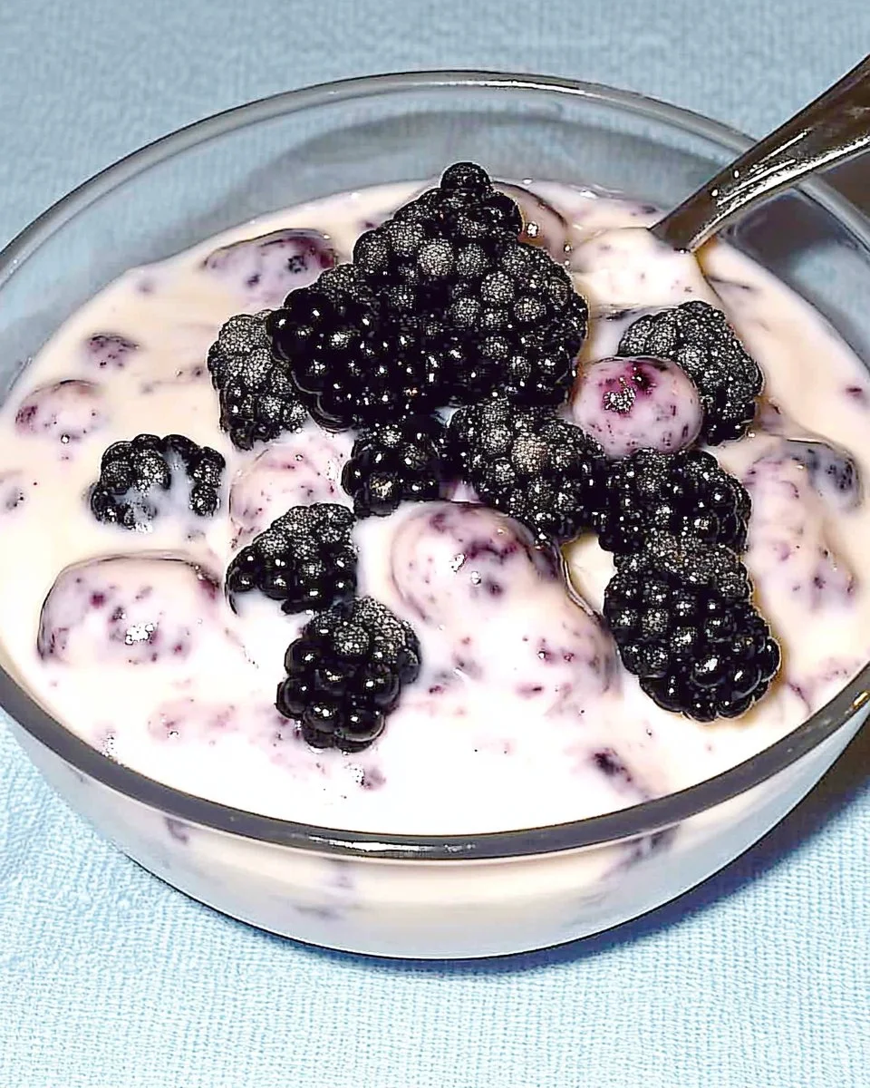 Brombeer-Joghurt