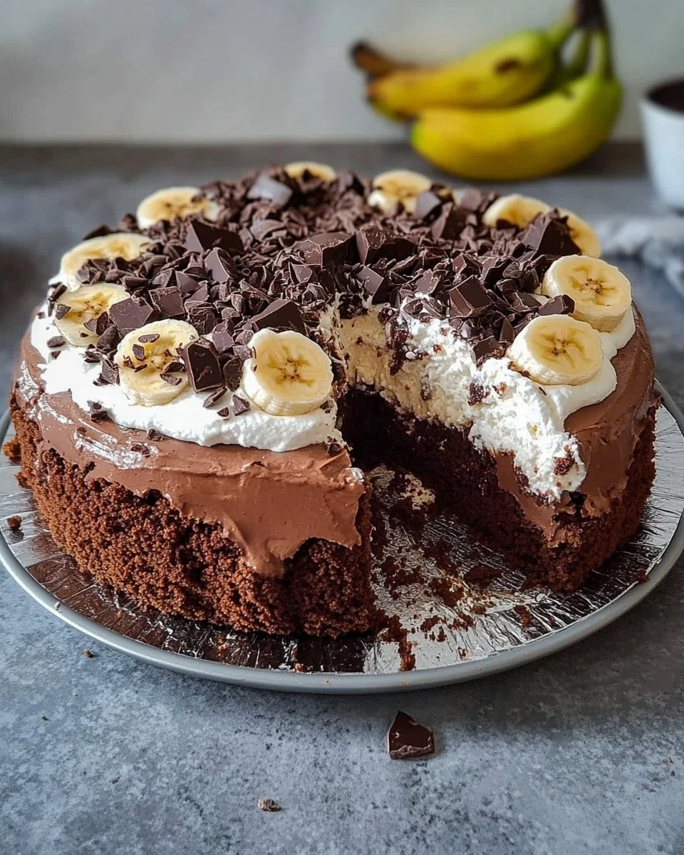 Carinas schokoladiger Mole-Kuchen auf einem Teller serviert