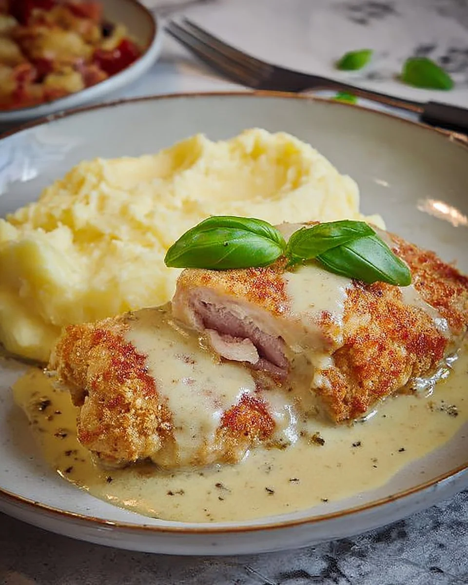 Leckeres Chicorée-Gratin frisch aus dem Ofen