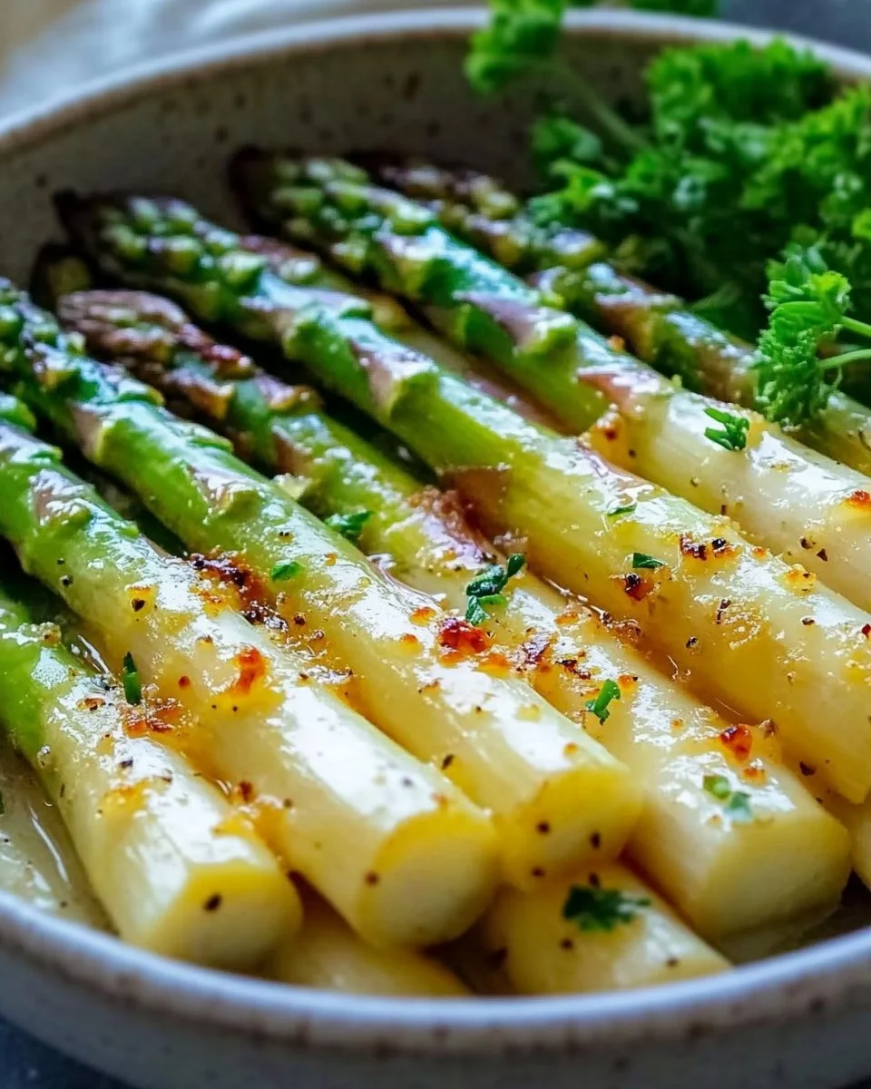 Das leckerste Spargel Rezept mit frischem Gemüse und aromatischen Zutaten.