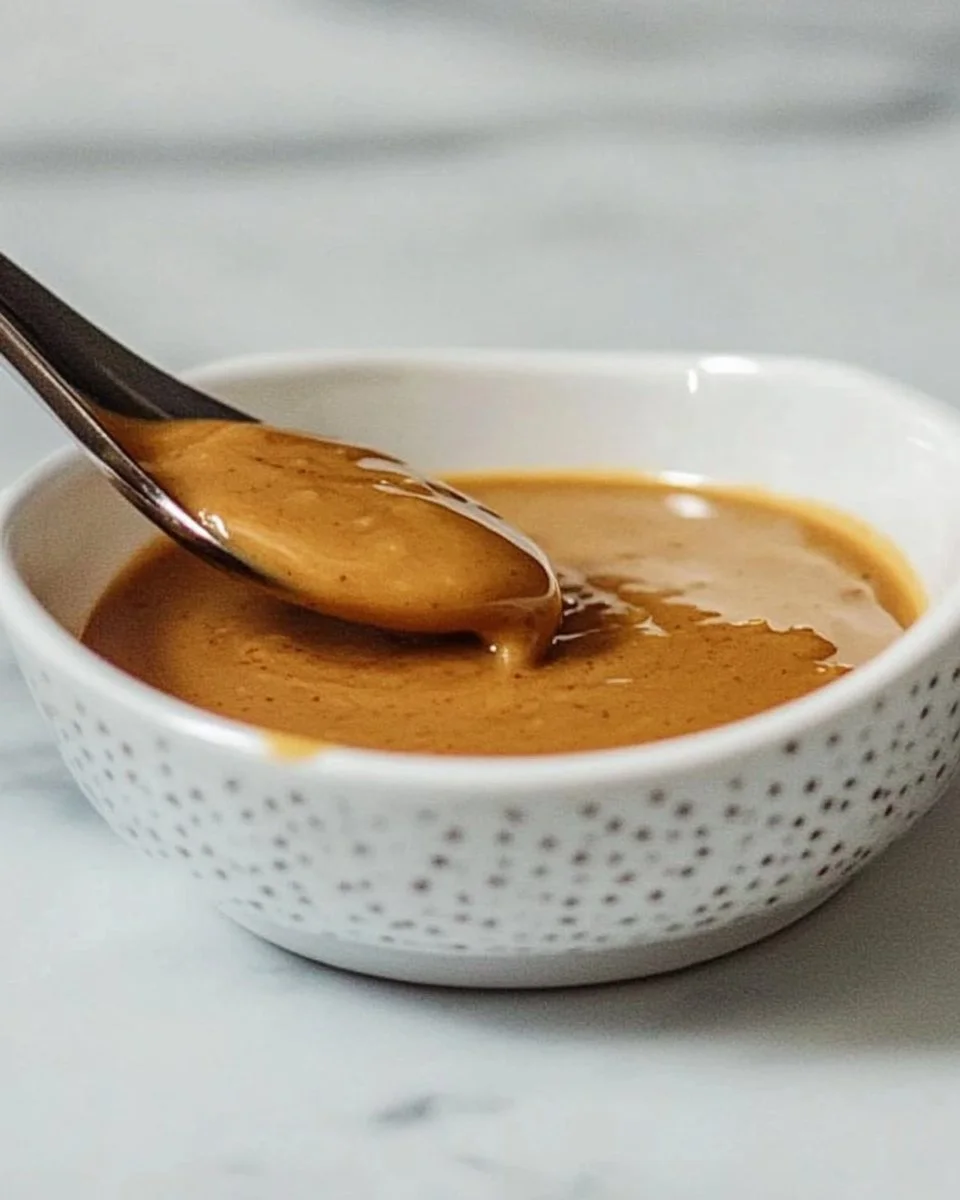 Erdnussbuttersauce