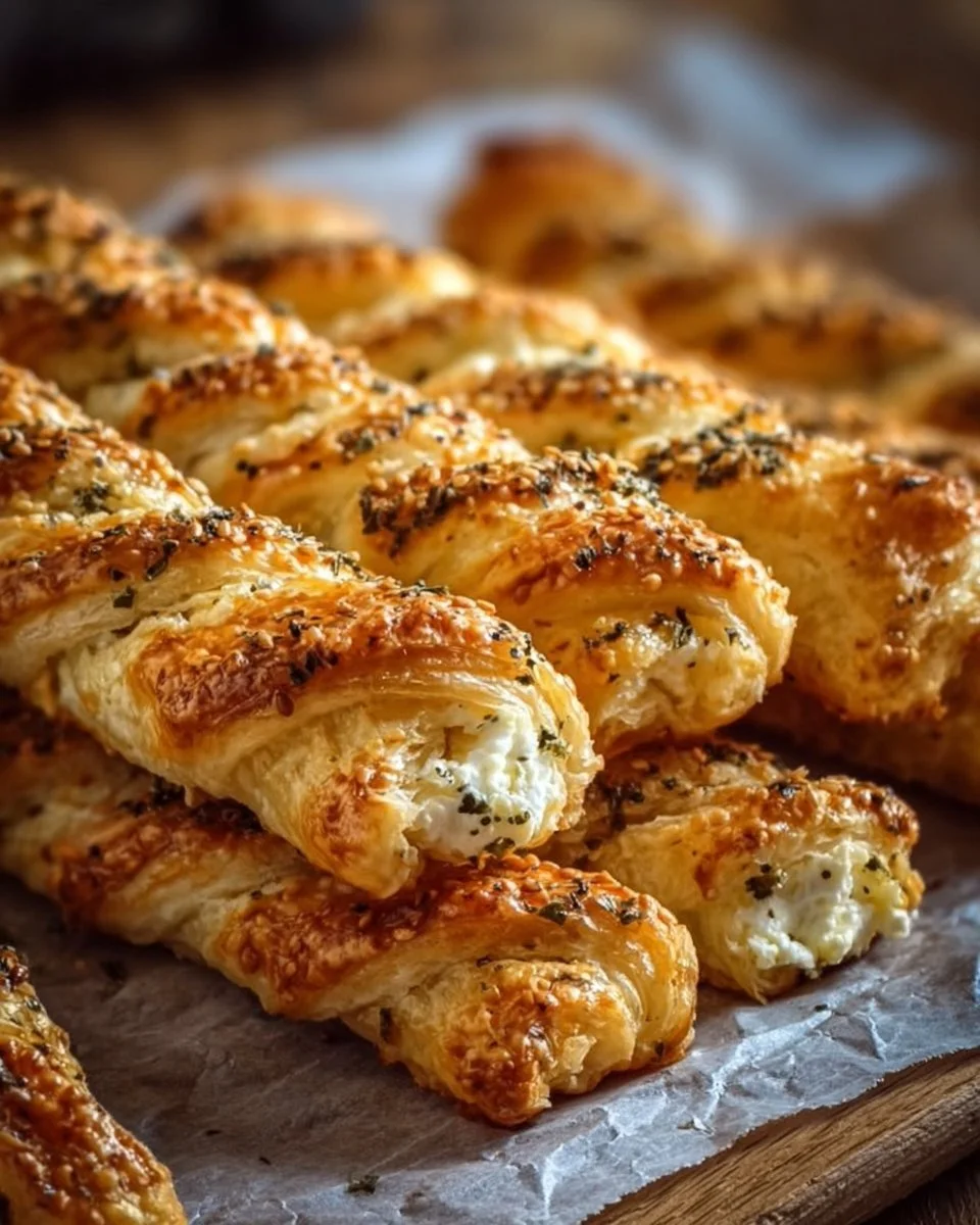 Feta Blätterteigstangen