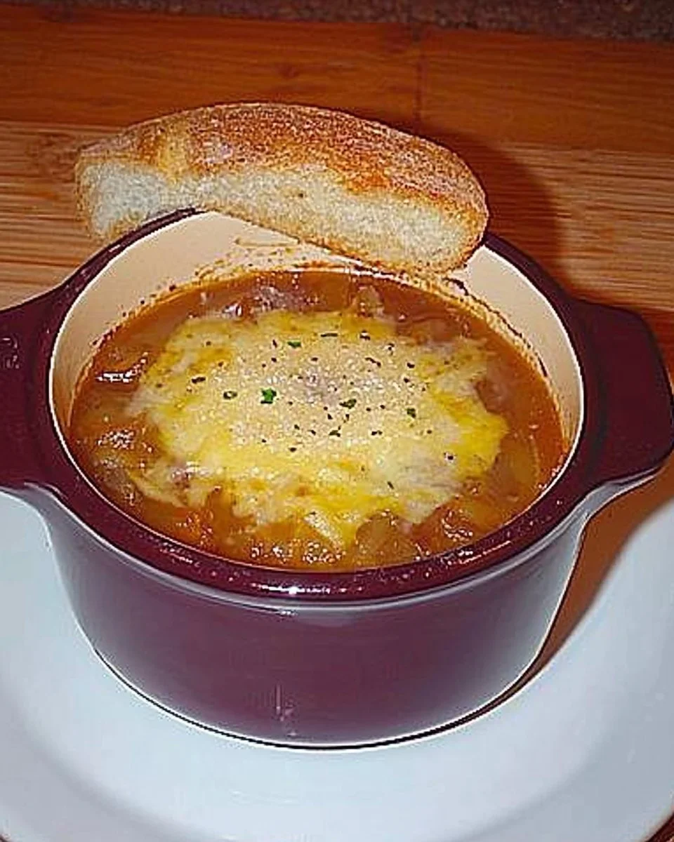 Französische Zwiebelsuppe