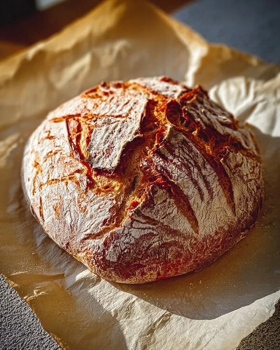 Hausgemachtes Brot frisch aus dem Ofen mit besten Zutaten