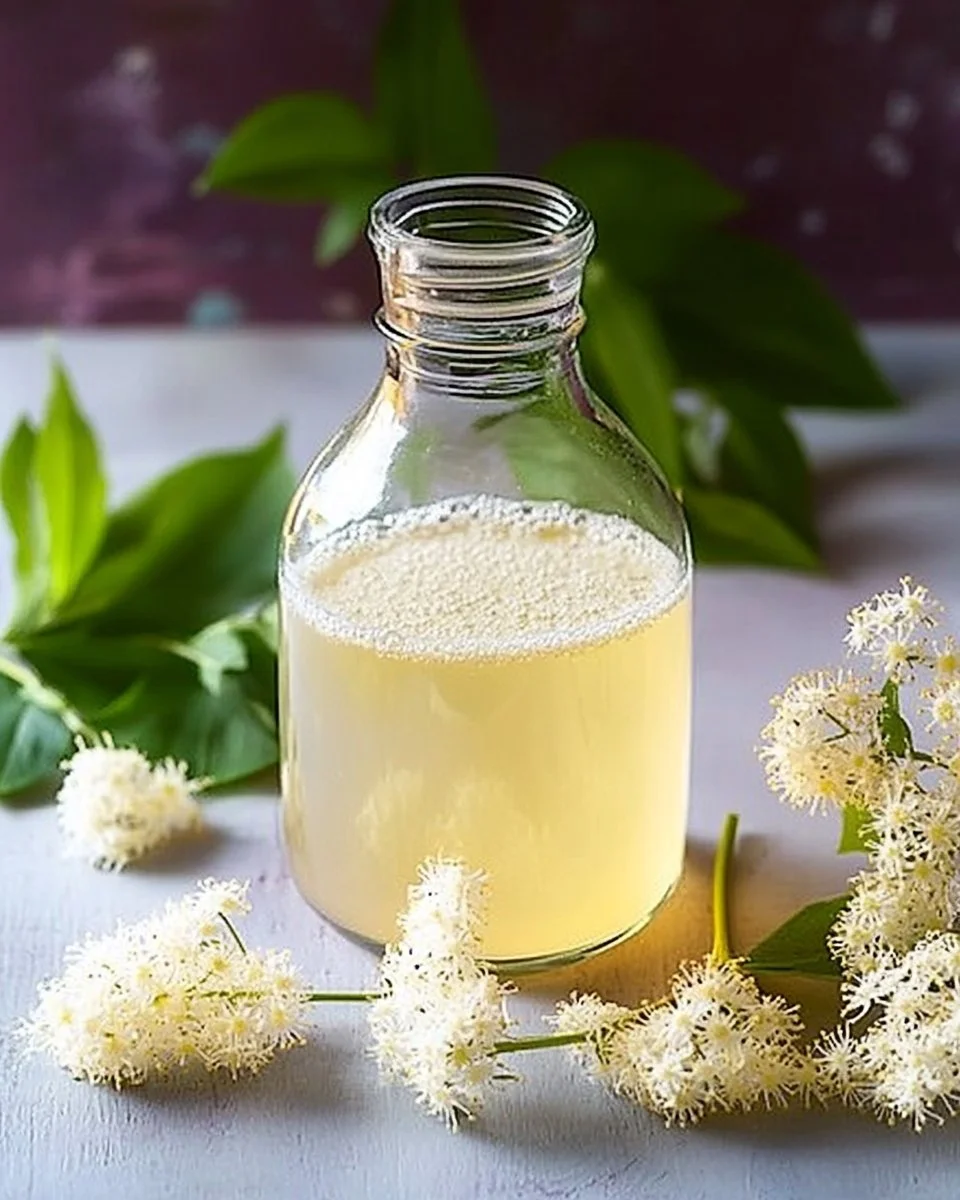 Holunderblütensirup