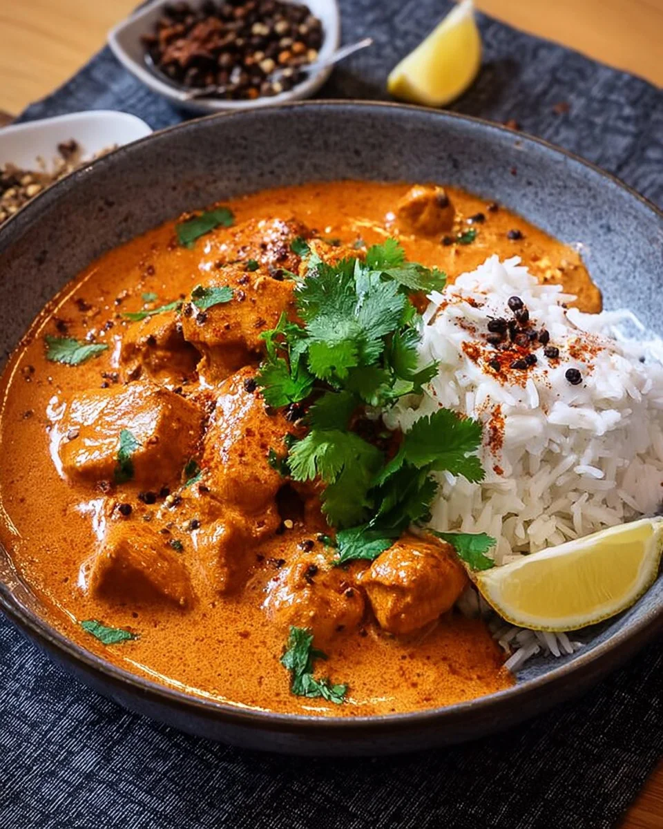 Indisches Butterhühnchen aus dem Ofen – ein leckeres Rezept für würziges Hühnchen.