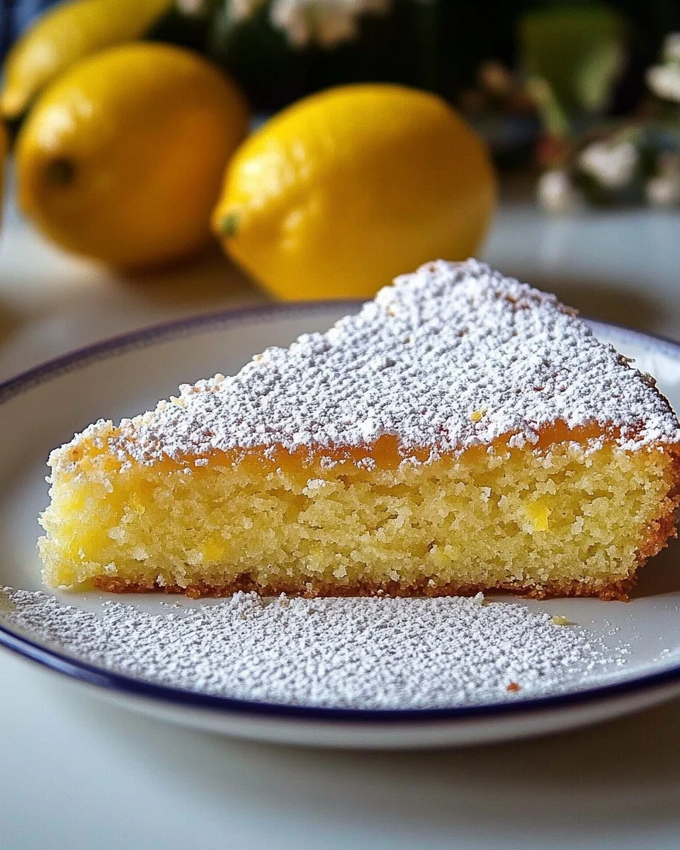 Italienischer Zitronenkuchen