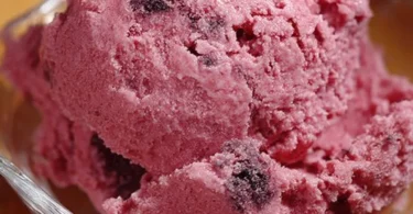 Erfrischendes Joghurt-Fruchteis mit frischen Früchten