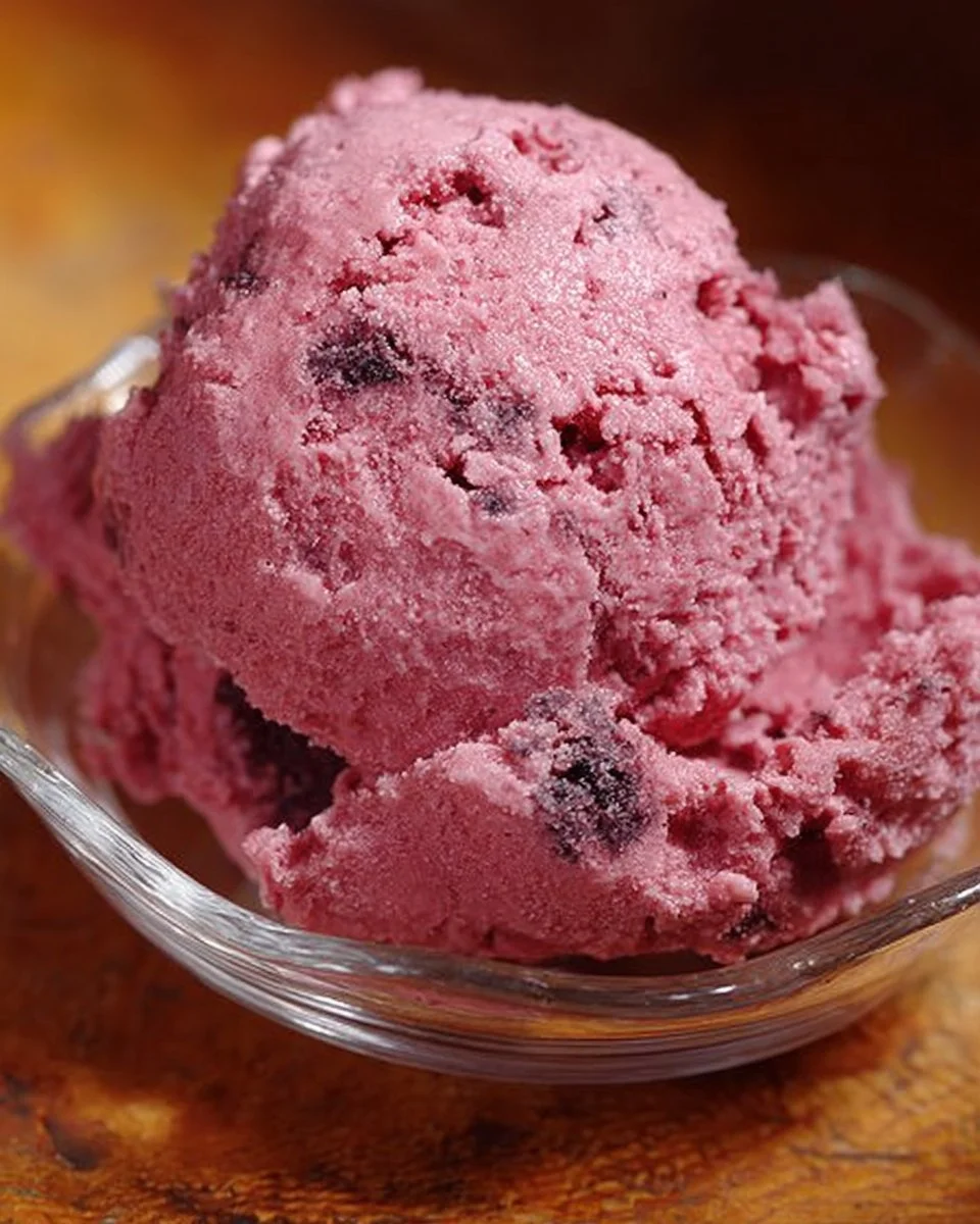 Erfrischendes Joghurt-Fruchteis mit frischen Früchten