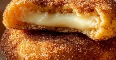 Käsekuchen-Kekse auf einem Teller, frisch gebacken und lecker