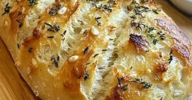 Knoblauchbrot ohne Kneten - einfaches und leckeres Rezept