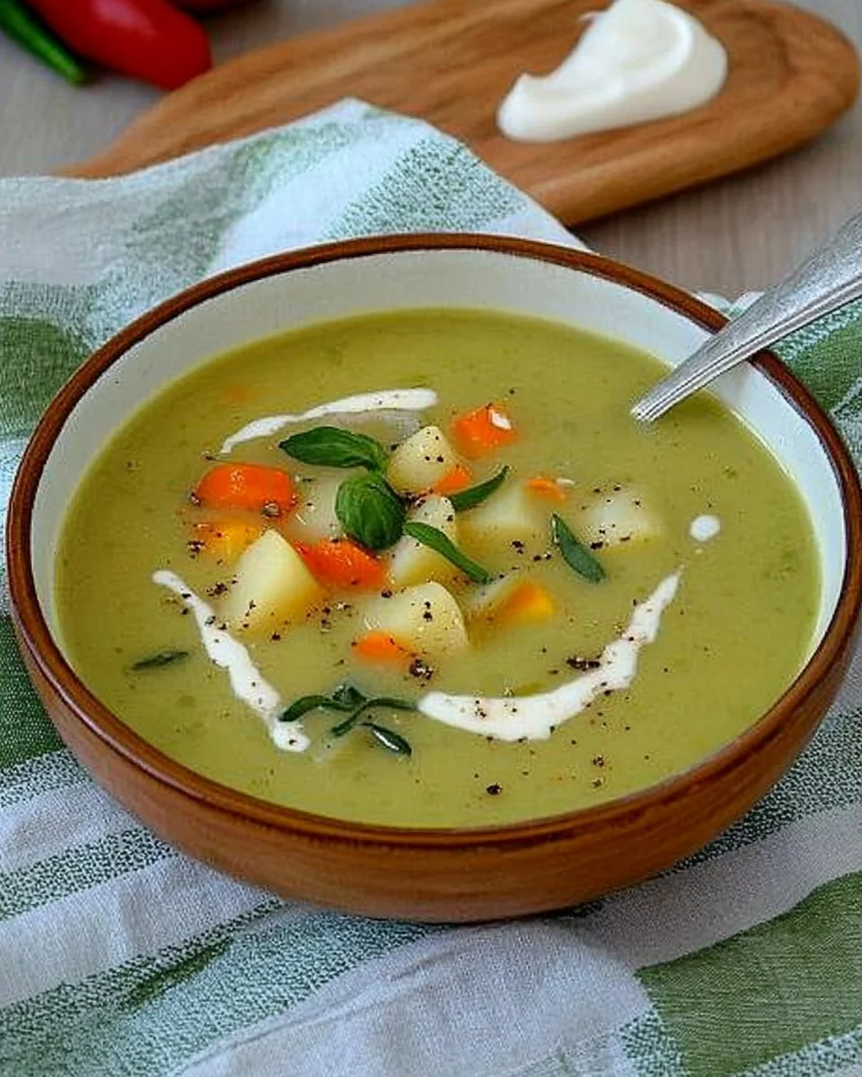 Kohlrabi Kartoffelsuppe