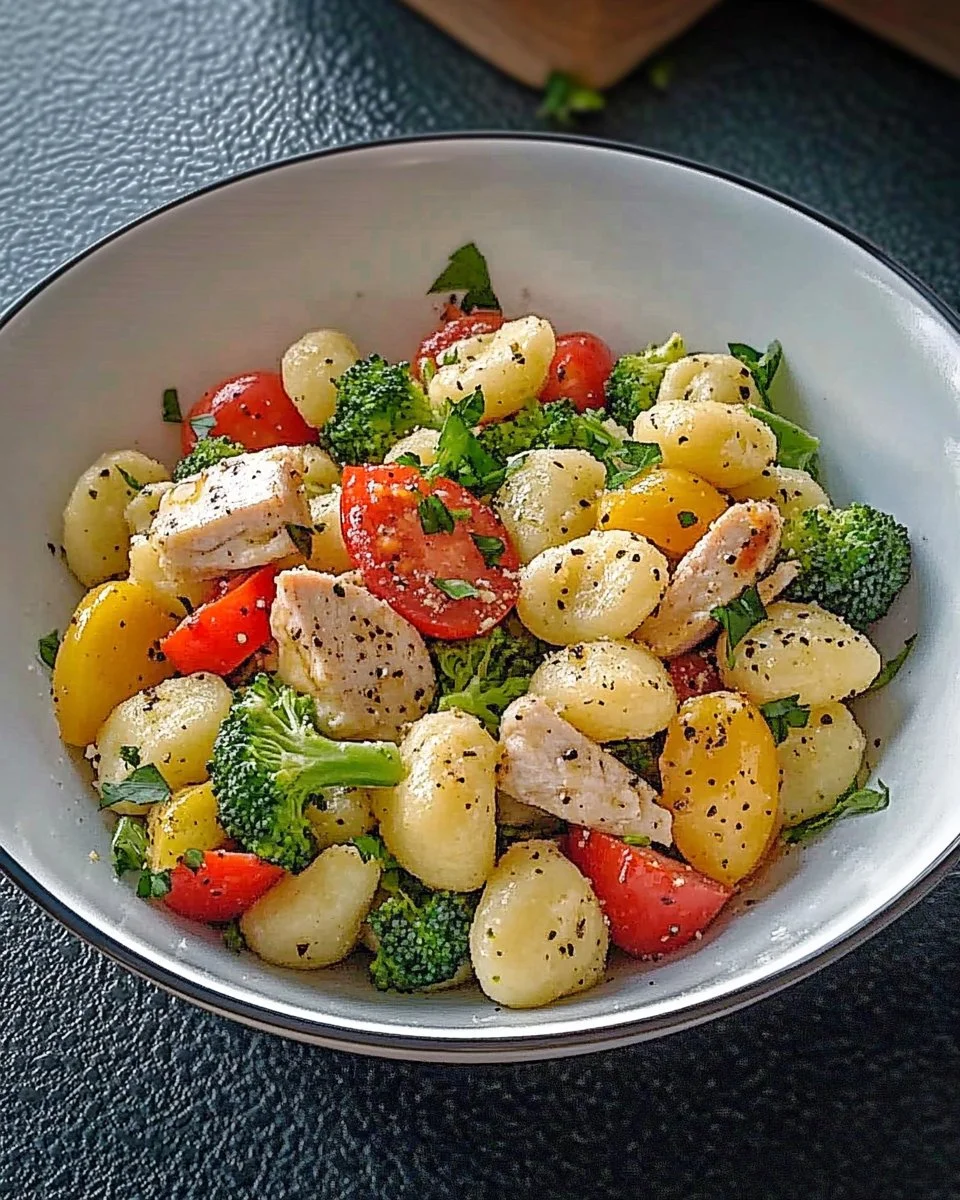 Leichte Gnocchi-Salat