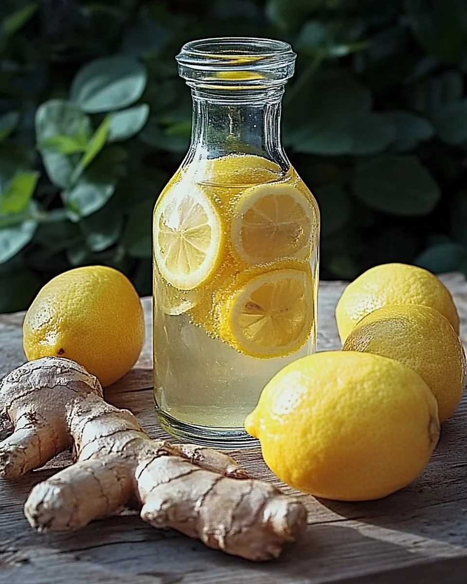Limonen-Ingwer-Likör