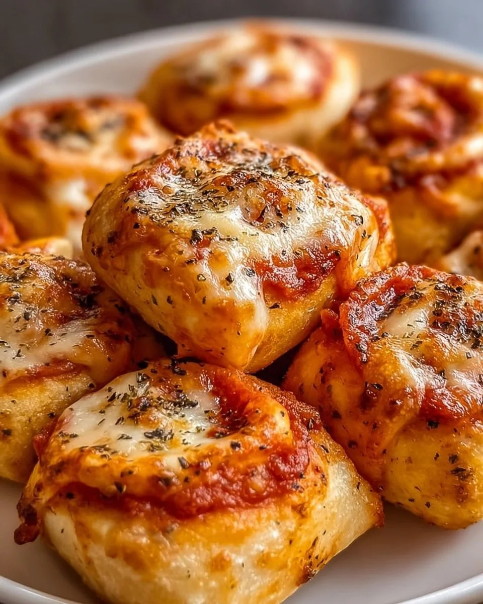 Luftfritteusen-Pizza-Rollen