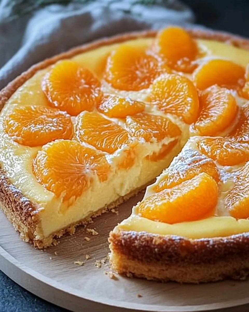 Mandarinen-Schmand-Kuchen