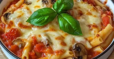 Köstlicher Nudel-Tomaten-Auflauf aus frischen Zutaten