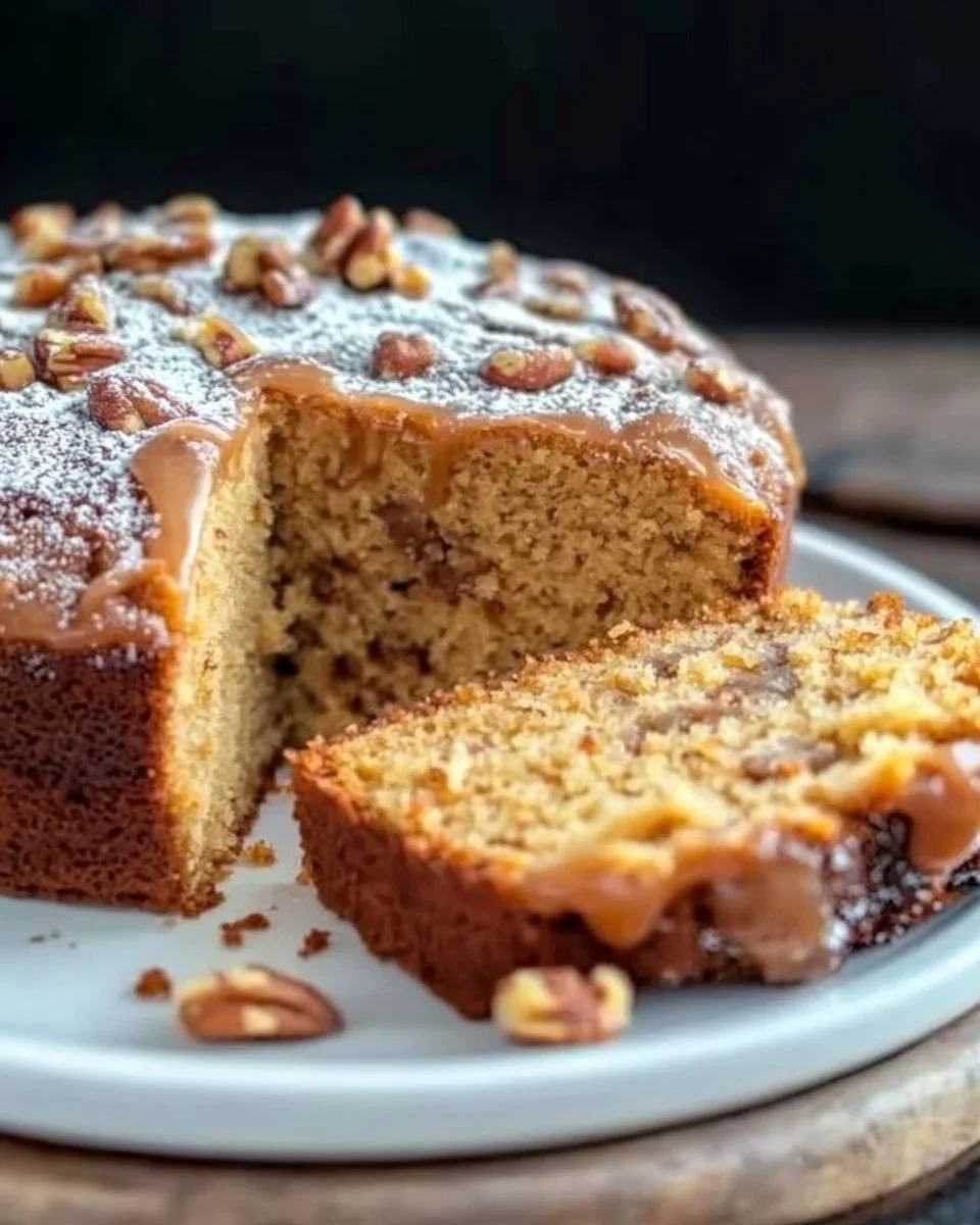 Nusskuchen mit Zimt
