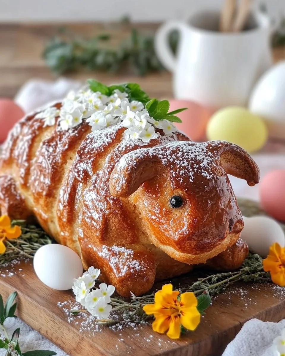 Osterlamm nach Omas Rezept, traditionelles Gebäck für Ostern