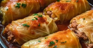 Omas Kohlrouladen mit einem herzhaften Füllung und zarten Wirsingblättern