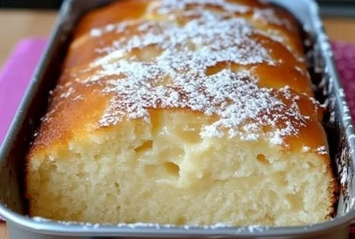 Omas Vanillepudding Kuchen mit Sahne und Schokolade dekoriert