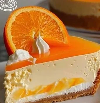 Orangen-Schmandkuchen mit frischen Orangen und cremigem Schmand