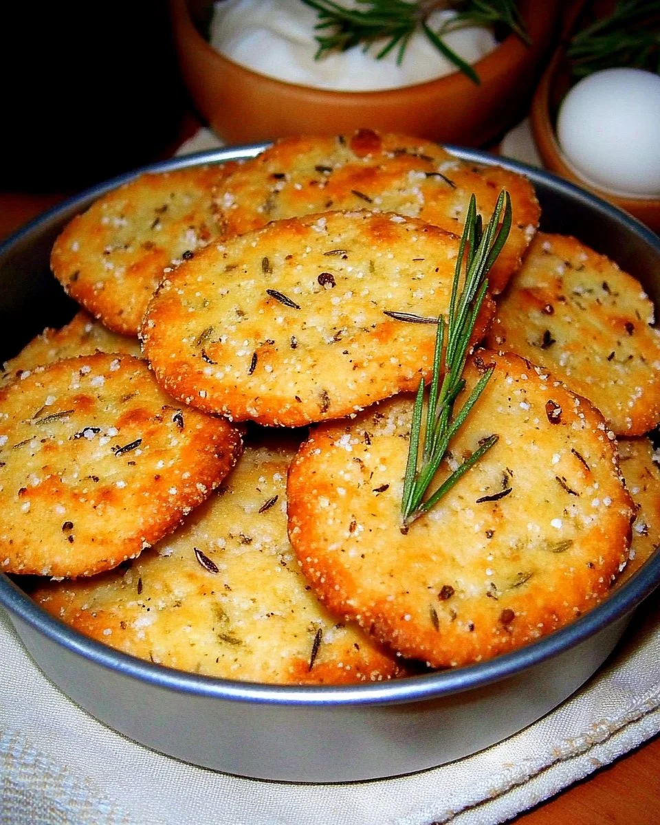 Parmesan Rosmarin Cracker