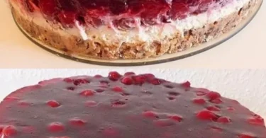 Prinzenrolle Eis mit Schokoladen- und Vanillegeschmack auf einem Teller