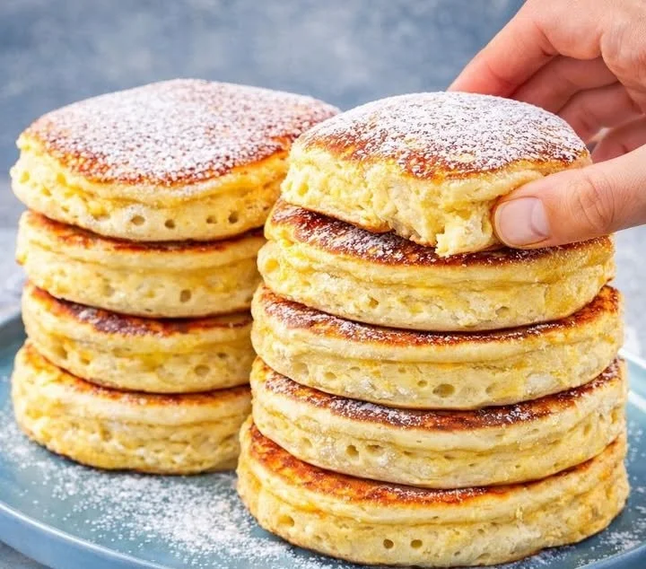 Quark Pfannkuchen ohne Mehl