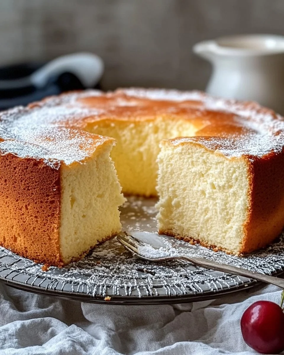 Leckeres Stück Quark-Rührkuchen auf einem Teller mit frischen Beeren