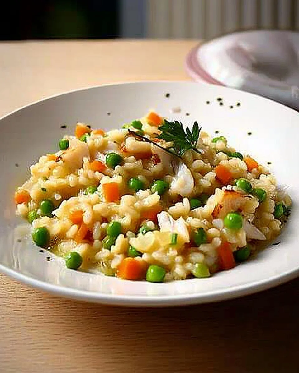 Risotto mit Fisch
