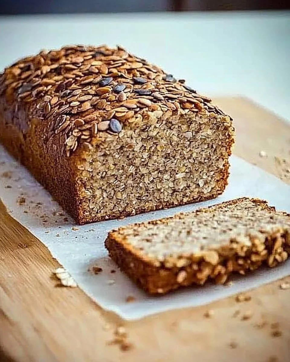 Saatenbrot ohne Mehl und Hefe