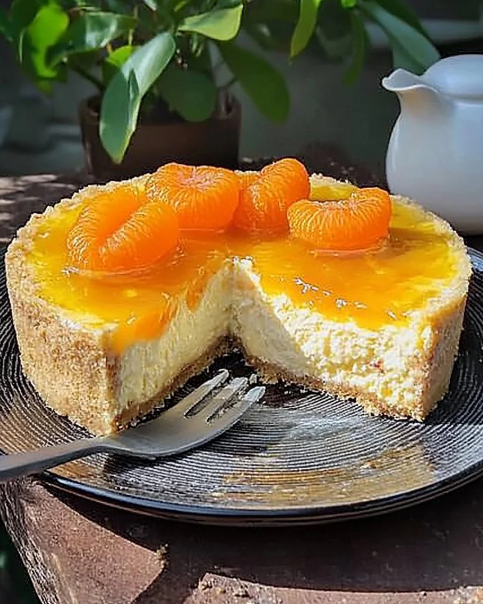 Sauerrahm Pudding Mandarinenkuchen