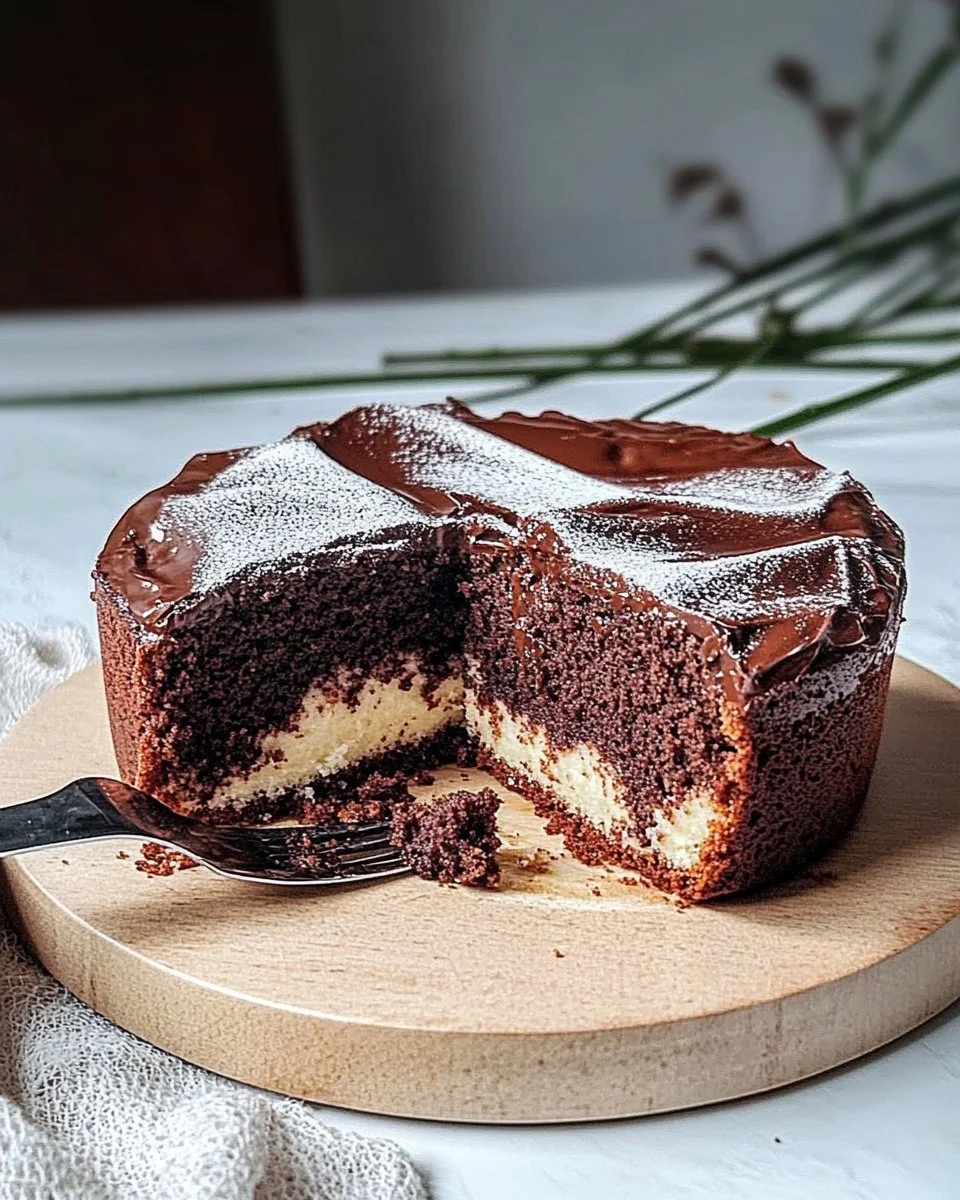 Delikater Schokoladen-Butterkuchen mit reichhaltiger Schokoladenglasur